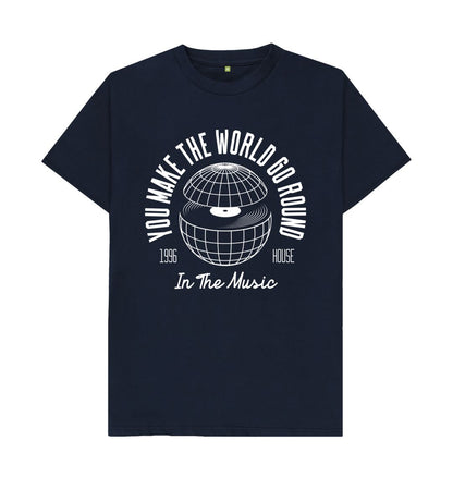 Navy Blue Around The World T-Shirt