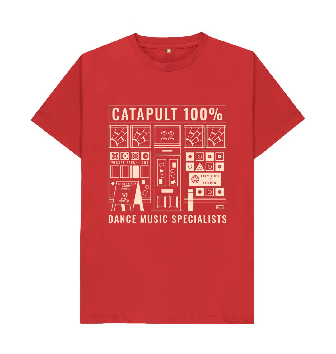 Red Catapult 100% Vinyl T-Shirt