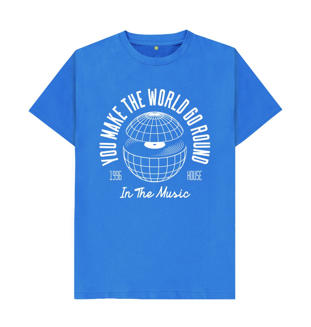 Bright Blue Around The World T-Shirt