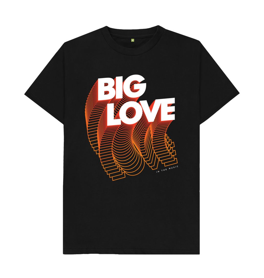 Black Big Love T-Shirt