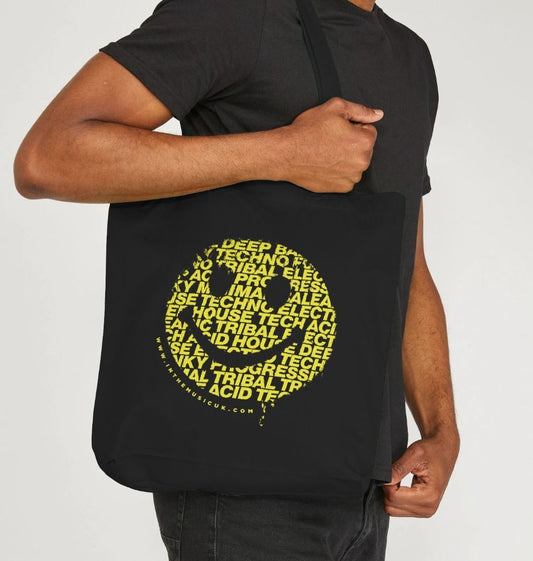 Rhythmic Smiles Tote Bag