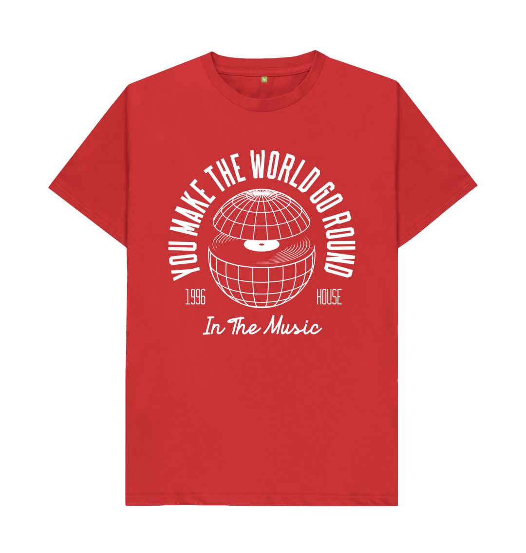 Red Around The World T-Shirt